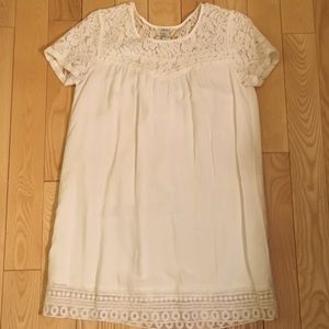 Forever 21 White Lace Top